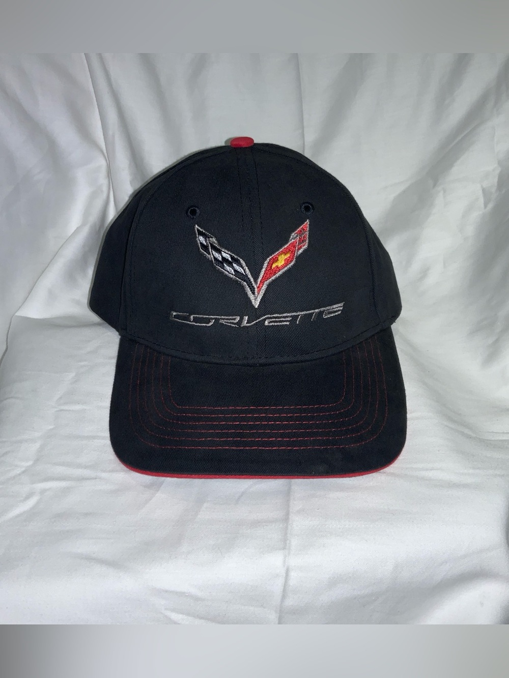 CORVETTE Ball Cap, C7 Logo, Size Adjustable, Like New